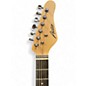 Used Austin STRATOCASTER BLACK Solid Body Electric Guitar