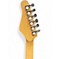 Used Austin STRATOCASTER BLACK Solid Body Electric Guitar