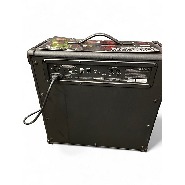 Used Line 6 Spider V 120 1x12 Guitar Combo Amp