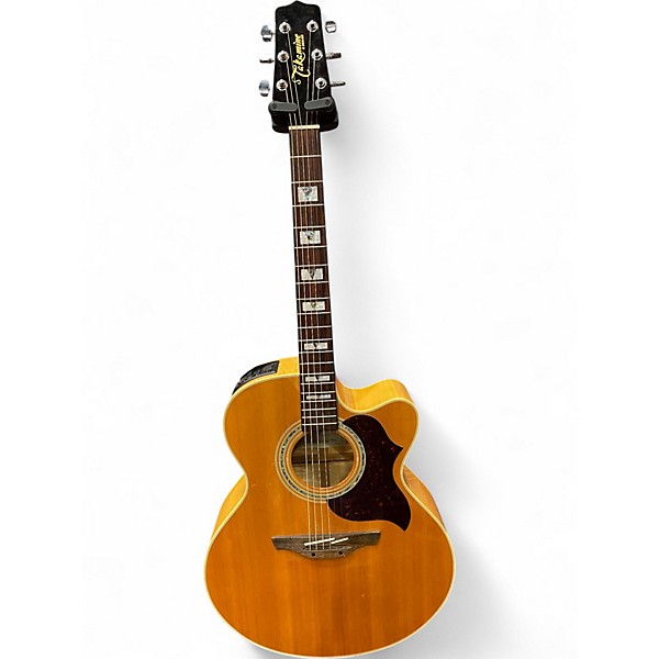 Used Takamine EG523SC Natural Acoustic Electric Guitar