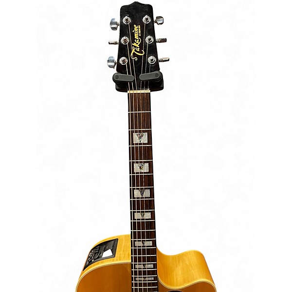 Used Takamine EG523SC Natural Acoustic Electric Guitar