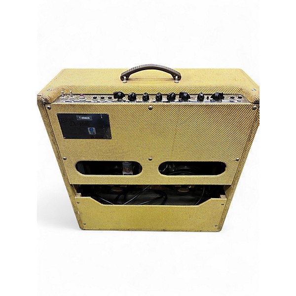 Used Fender Blues Deville 60W 4x10 Tweed Tube Guitar Combo Amp