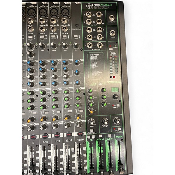 Used Mackie Profx16v3 Unpowered Mixer