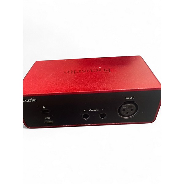Used Focusrite Scarlett Solo Gen 4 Audio Interface