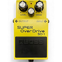 Used BOSS SD1 Super Overdrive Effect Pedal