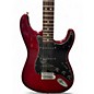Used Fender FSR Standard Stratocaster HSS Candy Red Burst Solid Body Electric Guitar