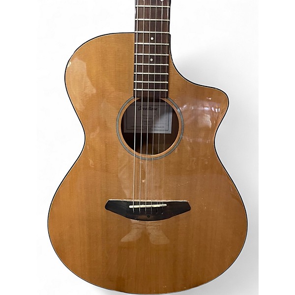 Used Breedlove Passport Concert Natural Acoustic Electric Guitar