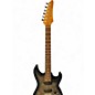 Used Ibanez AZ24S1F Transparent Black Solid Body Electric Guitar