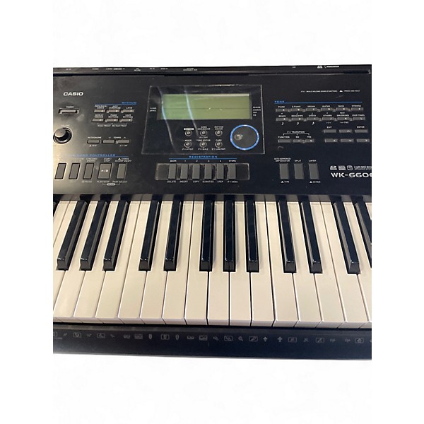 Used Casio WK6600 76 Key Portable Keyboard