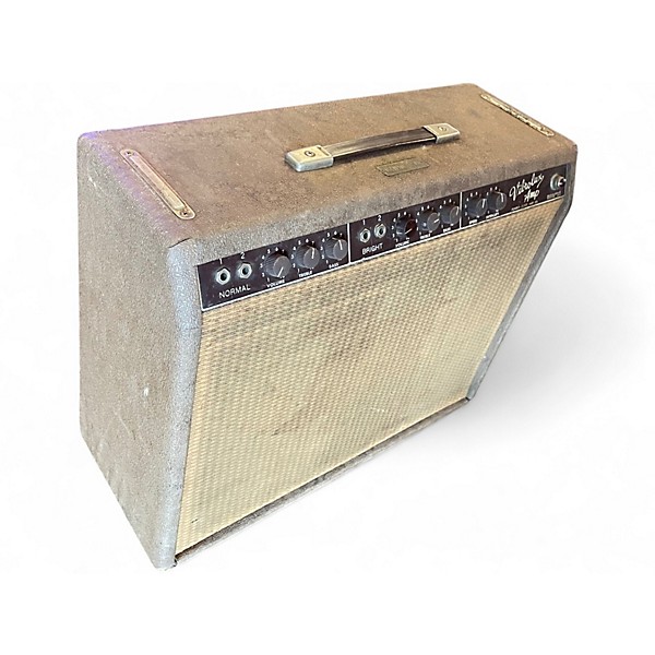 Vintage 1960s Fender Vibrolux 30W 1x12 Tube Guitar Combo Amp