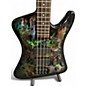 Used Spector REX4 Pro Rex Brown Signature Black Holoflash Electric Bass Guitar
