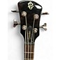 Used Spector REX4 Pro Rex Brown Signature Black Holoflash Electric Bass Guitar