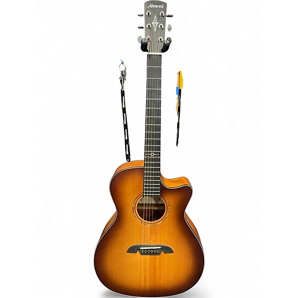 Used Alvarez AG610SCE 2 Tone Sunburst Acoustic Electric Guitar
