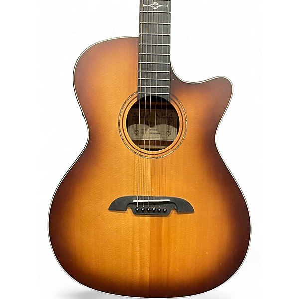 Used Alvarez AG610SCE 2 Tone Sunburst Acoustic Electric Guitar