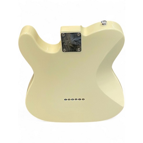 Used Squier Telecaster Olympic White Solid Body Electric Guitar