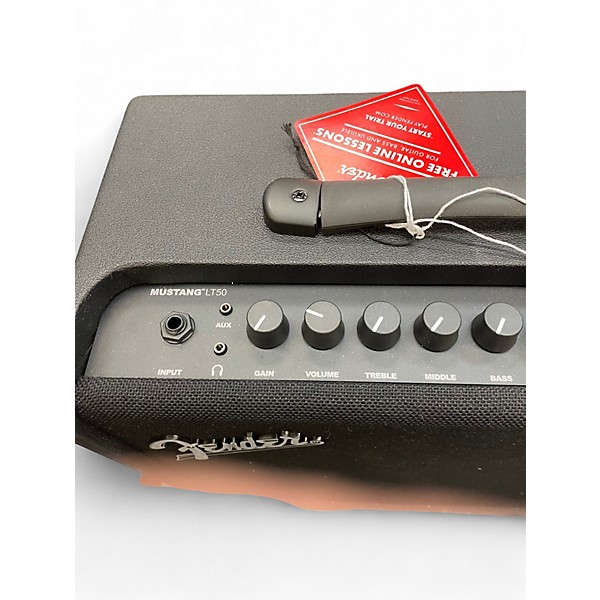 Used Fender Mustang LT50 50W 1x12 Guitar Combo Amp