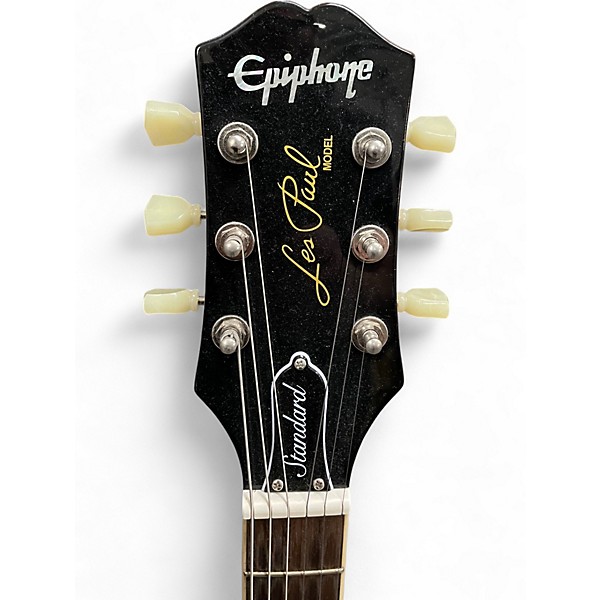 Used Epiphone Les Paul Standard Gold Top Solid Body Electric Guitar