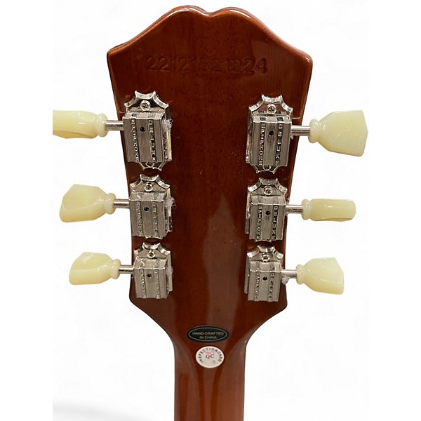 Used Epiphone Les Paul Standard Gold Top Solid Body Electric Guitar