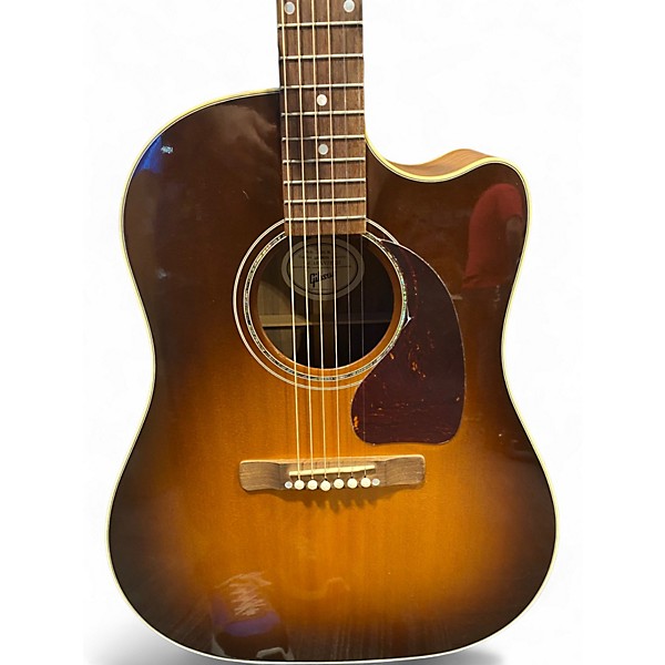 Used Gibson J15 Vintage Sunburst Acoustic Electric Guitar
