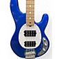 Used Sterling by Music Man SUB STINGRAY Metallic Blue Electric Bass Guitar