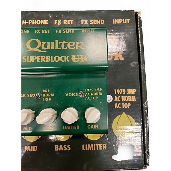 Used Quilter Labs SuperBlock UK Guitar Preamp