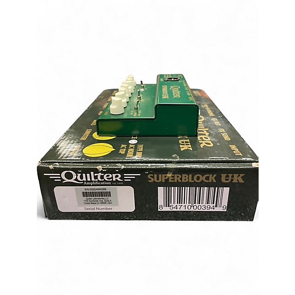 Used Quilter Labs SuperBlock UK Guitar Preamp
