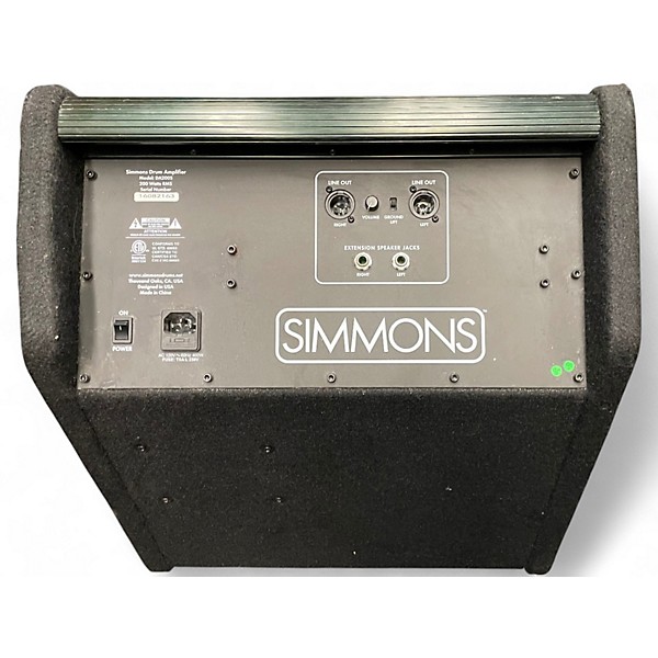 Used Simmons DA200S 200W Drum Amplifier