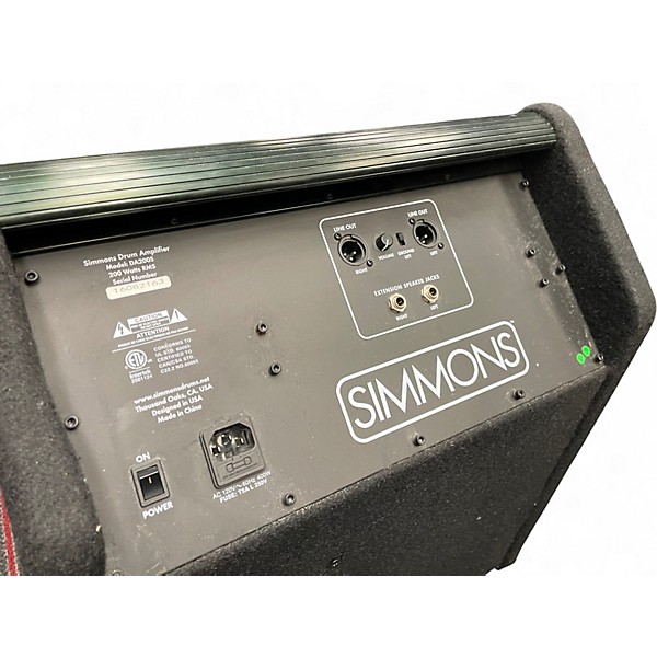 Used Simmons DA200S 200W Drum Amplifier