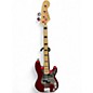 Used Squier Vintage Modified 70S Jazz Bass RED Electric Bass Guitar thumbnail