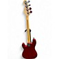 Used Squier Vintage Modified 70S Jazz Bass RED Electric Bass Guitar