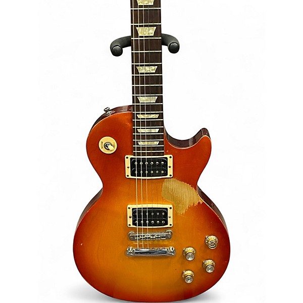 Used Gibson TRIBUTE LES PAUL STUDIO Heritage Cherry Sunburst Solid Body Electric Guitar