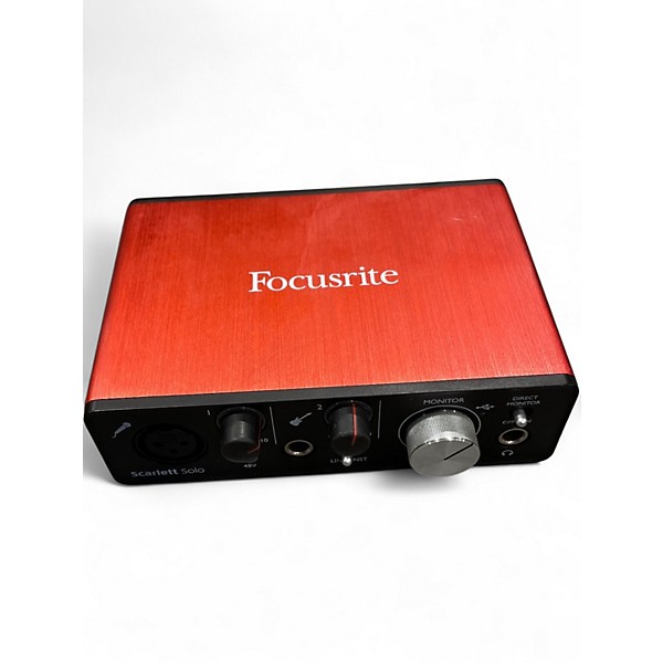 Used Focusrite Scarlett Solo Gen 3 Audio Interface