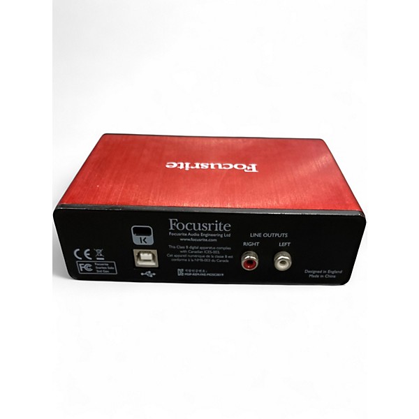 Used Focusrite Scarlett Solo Gen 3 Audio Interface