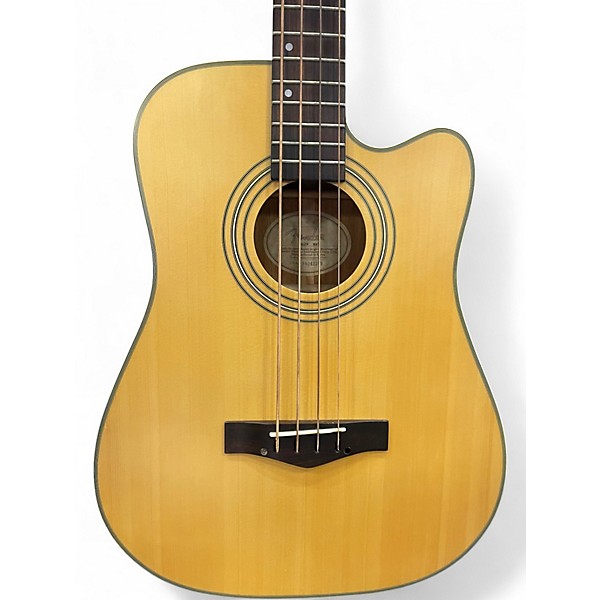 Used Fender BG-29 Natural Acoustic Bass Guitar