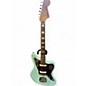 Used Squier Classic Vibe '70s Jaguar Daphne Blue Solid Body Electric Guitar thumbnail