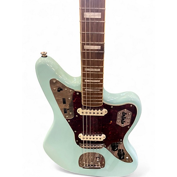 Used Squier Classic Vibe '70s Jaguar Daphne Blue Solid Body Electric Guitar