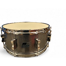 Used Ludwig 14in Backbeat Snare Silver Sparkle Drum