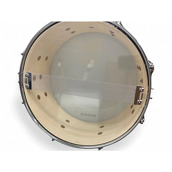 Used Ludwig 14in Backbeat Snare Silver Sparkle Drum