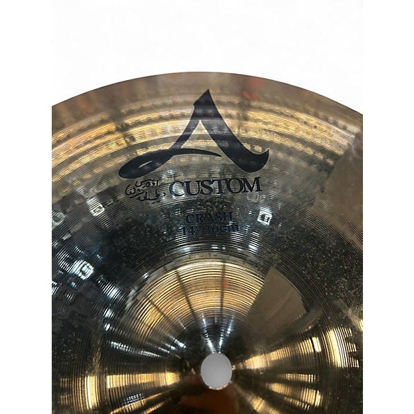 Used Zildjian 14in A Custom Crash Cymbal