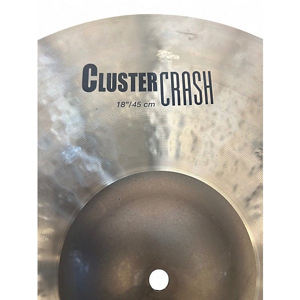 Used Zildjian 18in K Cluster Crash Cymbal