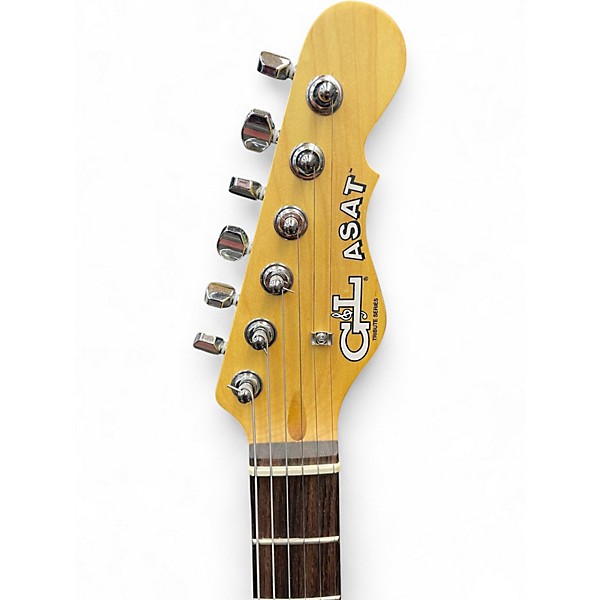 Used G&L ASAT Special Tribute Trans Amber Solid Body Electric Guitar