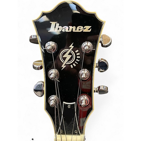 Used Ibanez AS73 Artcore Trans Red Hollow Body Electric Guitar