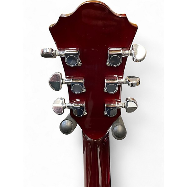 Used Ibanez AS73 Artcore Trans Red Hollow Body Electric Guitar