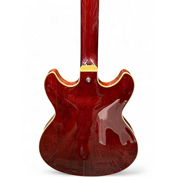Used Ibanez AS73 Artcore Trans Red Hollow Body Electric Guitar