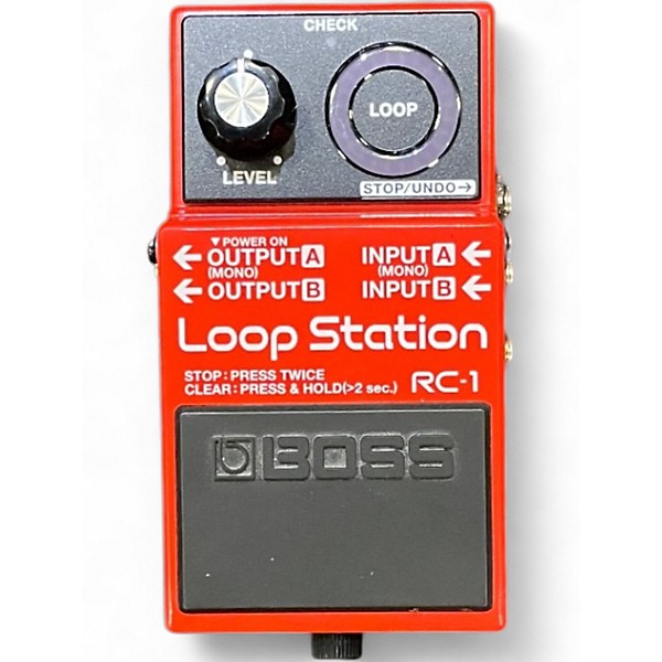 Used BOSS RC1 Loop Station Pedal