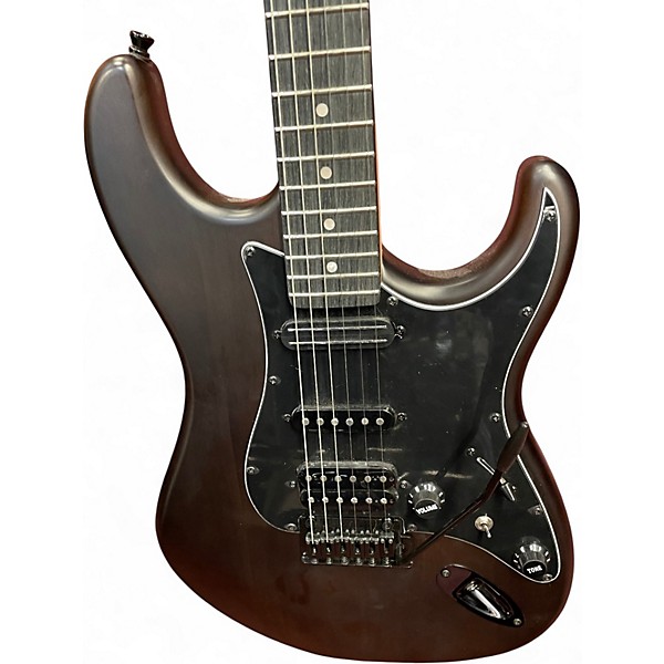 Used Tagima JA-3 Dark Natural Satin Solid Body Electric Guitar