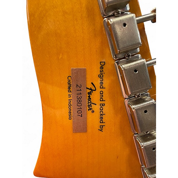 Used Squier Classic Vibe Starcaster Natural Hollow Body Electric Guitar