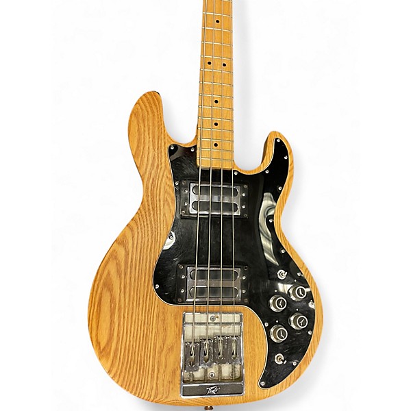 Used Peavey T40 Natural Electric Bass Guitar