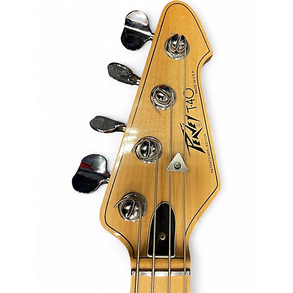 Used Peavey T40 Natural Electric Bass Guitar