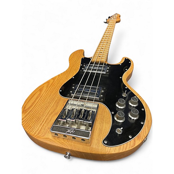 Used Peavey T40 Natural Electric Bass Guitar